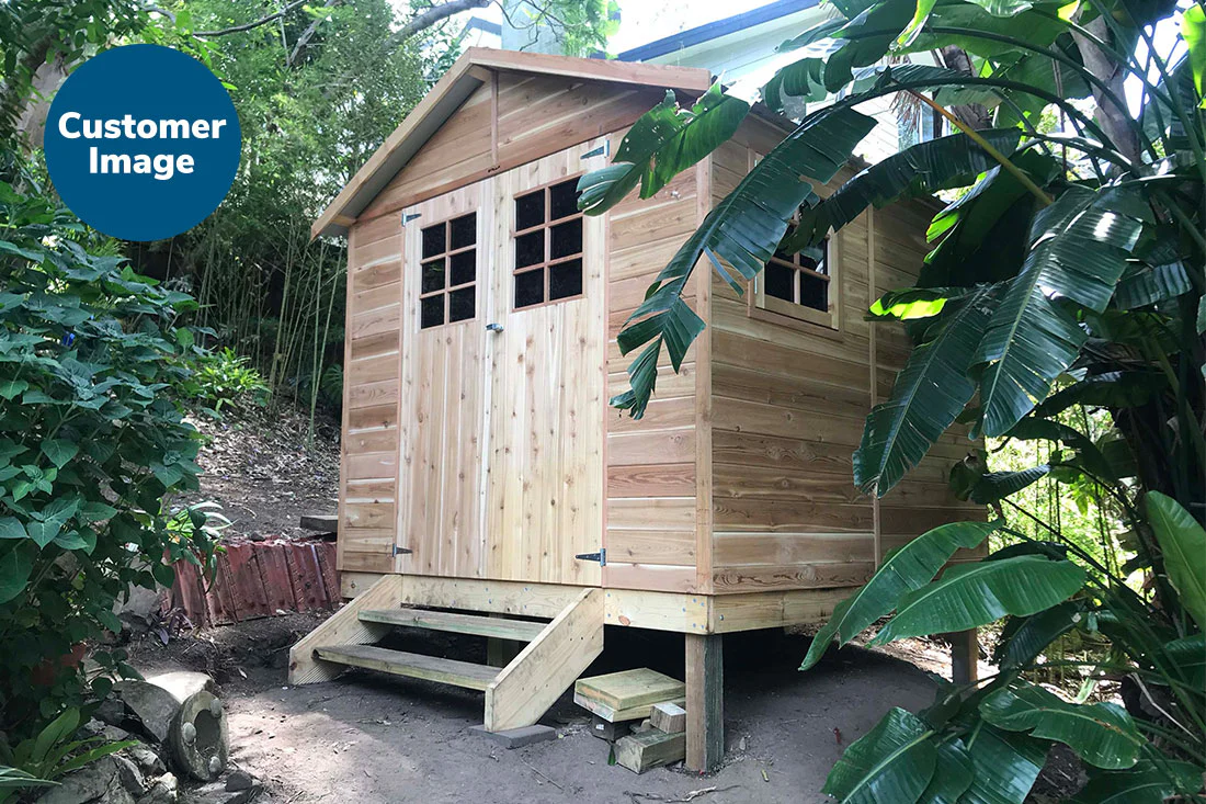 Hyland 8x6 Cedar Timber Shed - Image 9