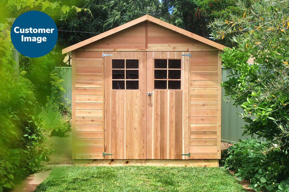 Master 8x12 Cedar Timber Shed - Image 8