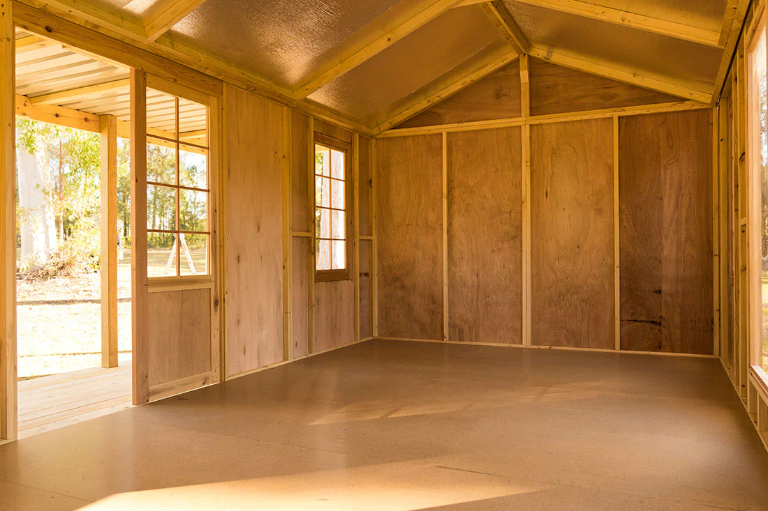 Peppertree 9x6 Cedar Timber Classic Studio - Image 4