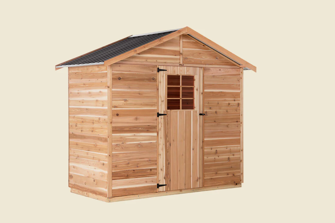 Wattle 8x4 Cedar Timber Shed - Image 3